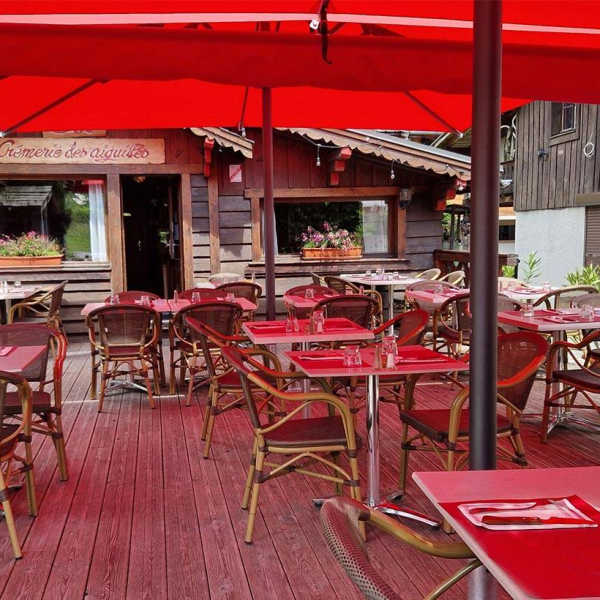 Le restaurant - La Crèmerie des Aiguilles - Chamonix - Grillade au feu de bois